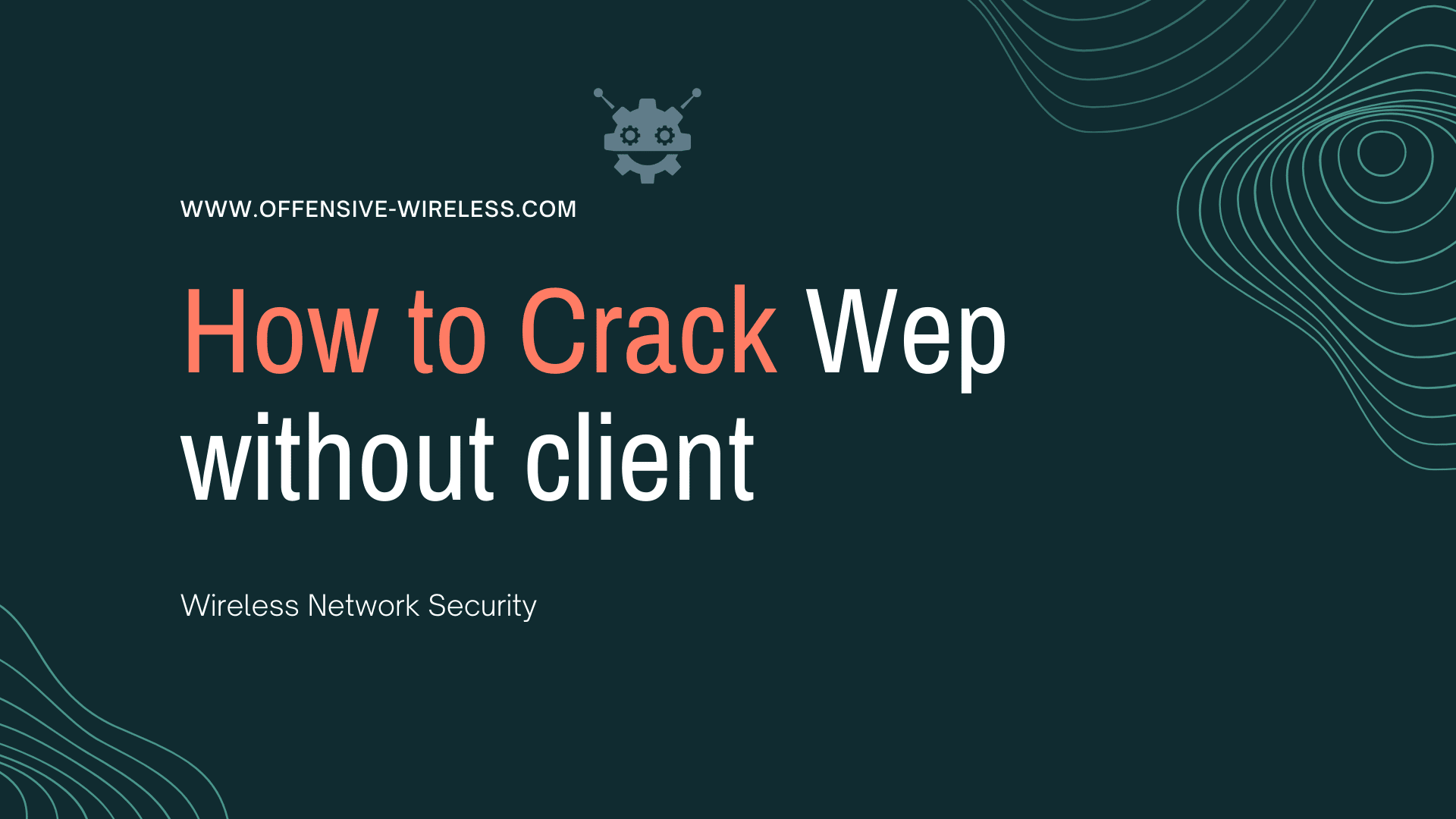 how to crack WEP without clients