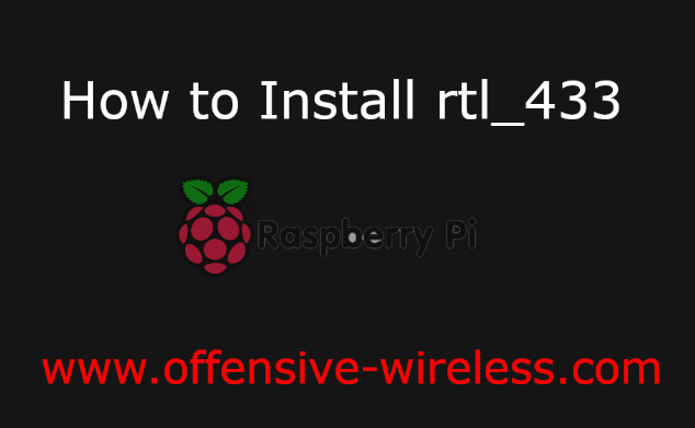 How To install rtl_433 On Kali