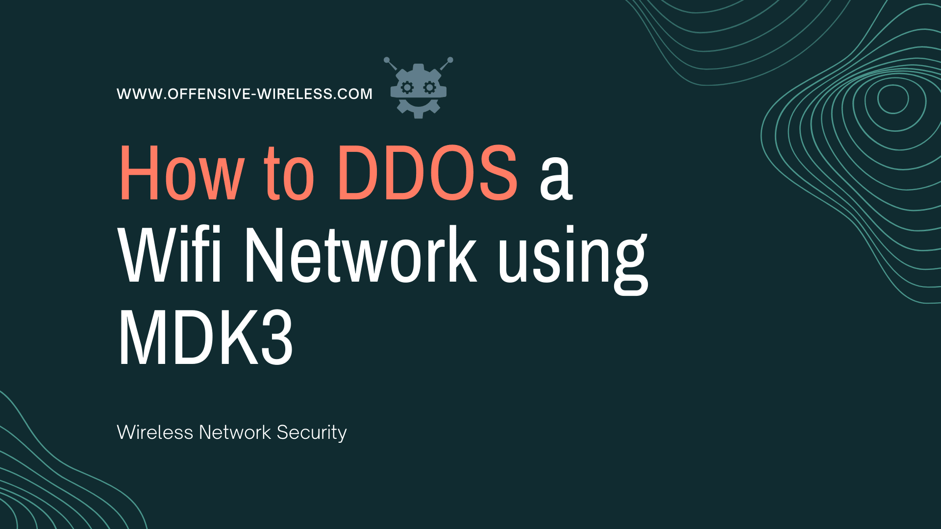 How to DOS a Wifi Network using MDK3