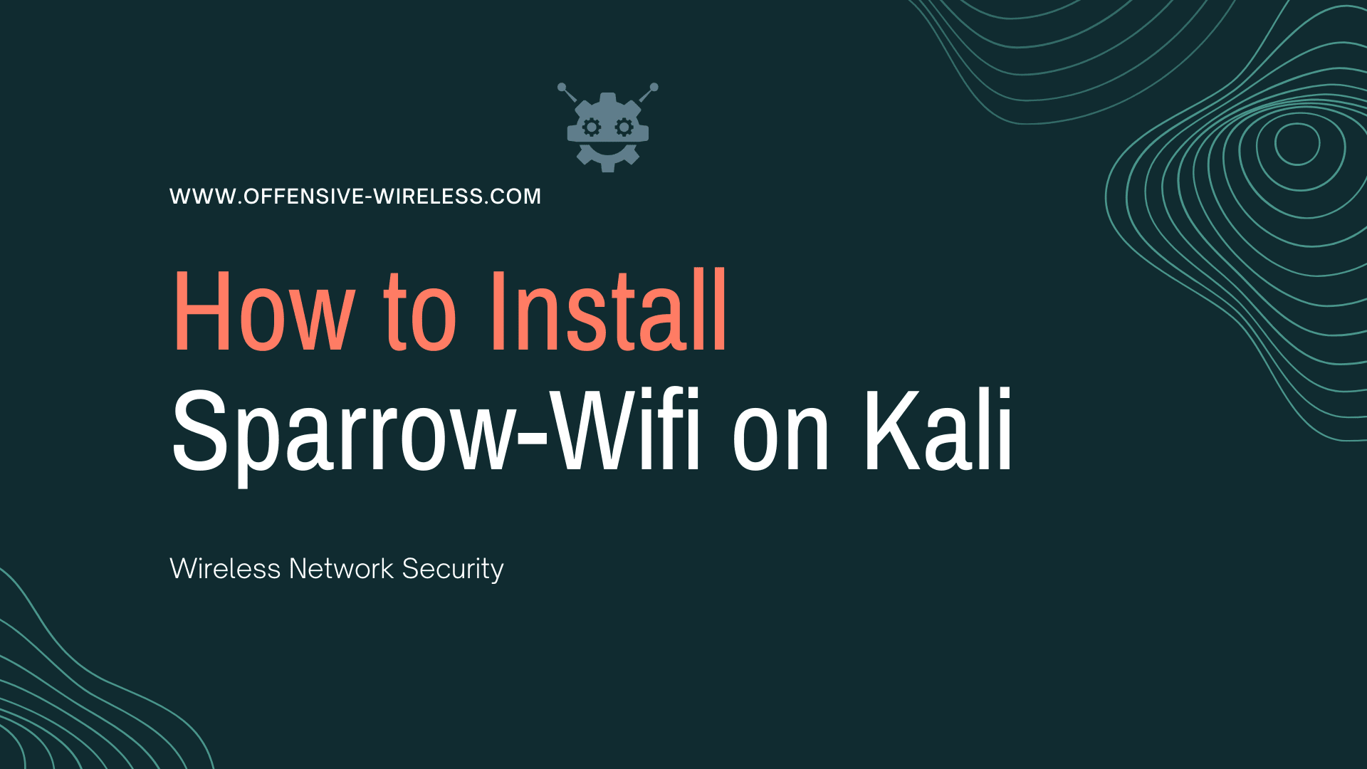 How to Install Sparrow-Wifi on Kali
