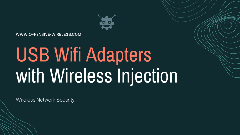 Wireless Injection: Adapters for Kali Linux