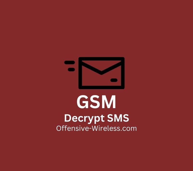 GSM Decrypt SMS