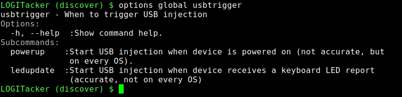 LOGITacker Working Mode USB Injection