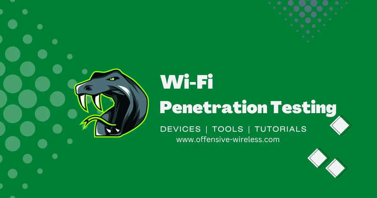 Wireless Penetration Testing Fundamentals: Part 1
