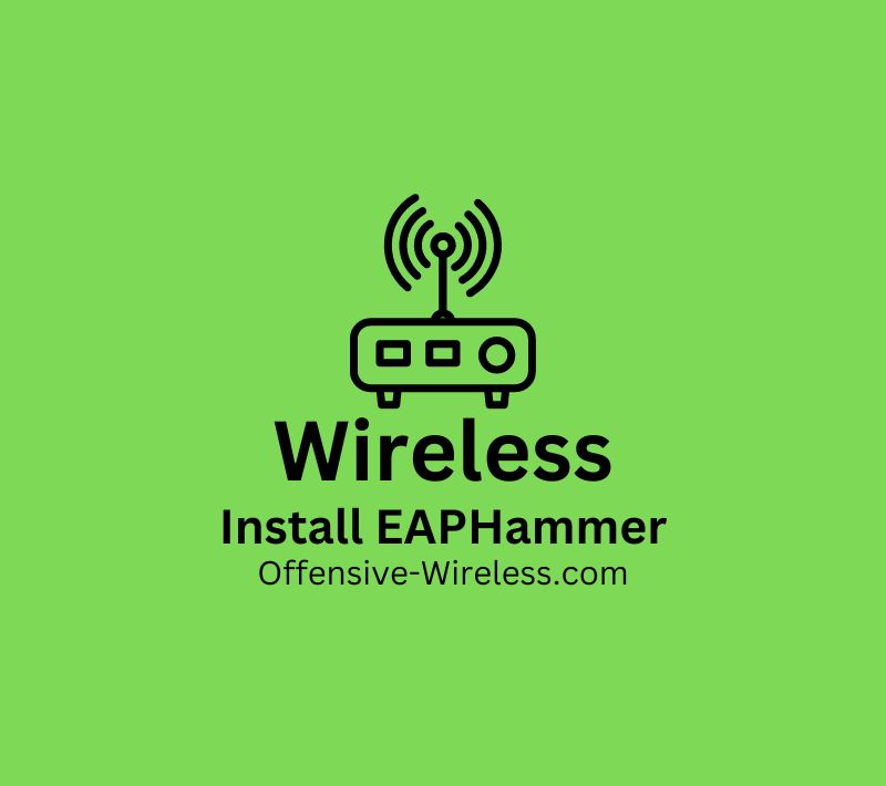 Wireless Install EAPHammer
