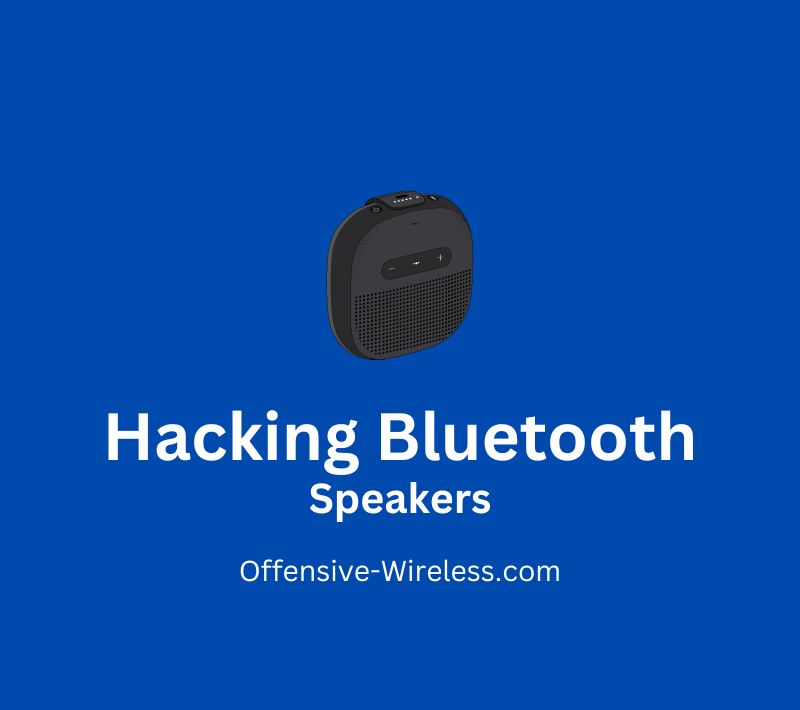 Hacking Bluetooth Speakers