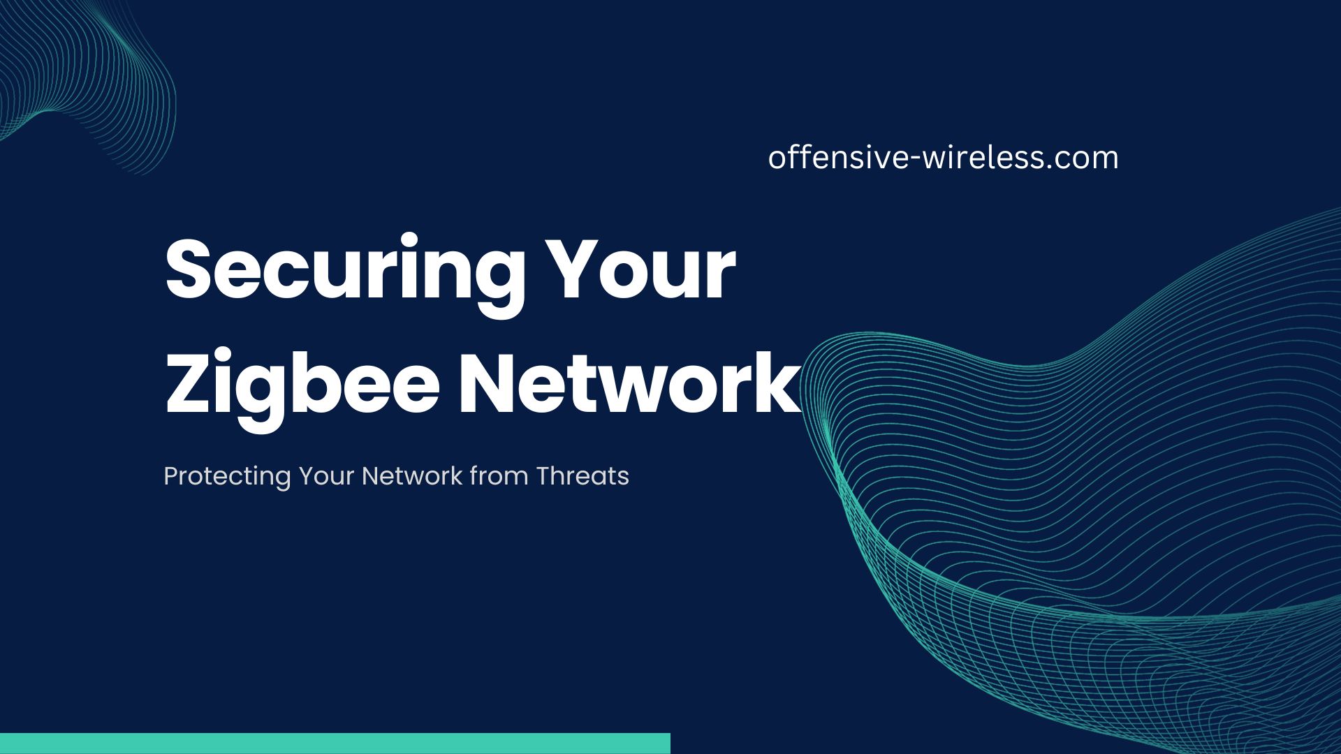 Securing Your Zigbee Network